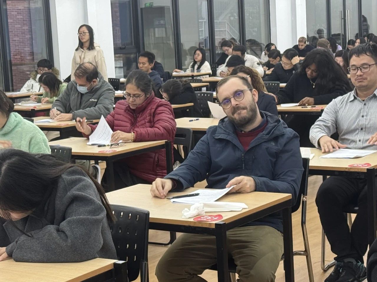 给领科老师考一场试，会发生什么？